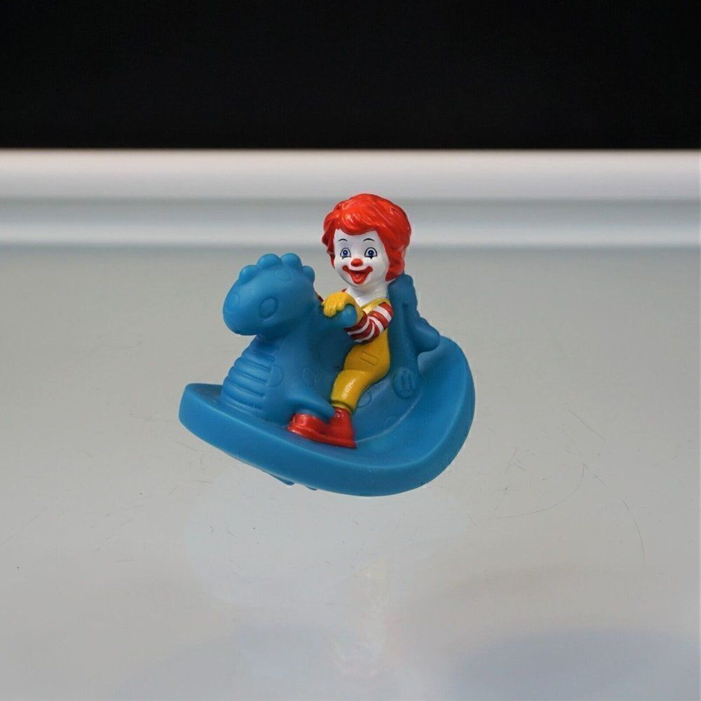 McDonalds Happy Meal Toy Baby Ronald Dinosaur Rocker 2011 McDonald Float Bath